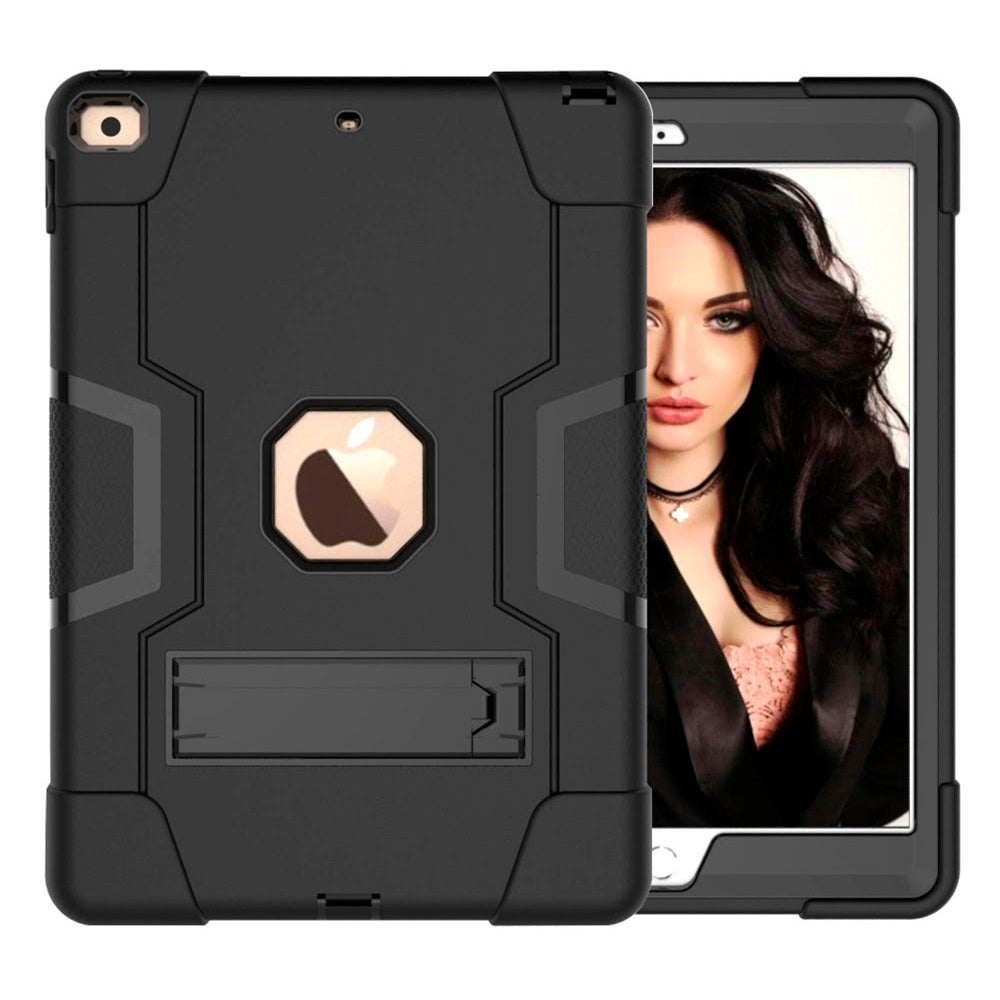 Bulk Packaging Rugged Case w/Kickstand iPad 10.2 2021/10.2 2020/10.2 2019