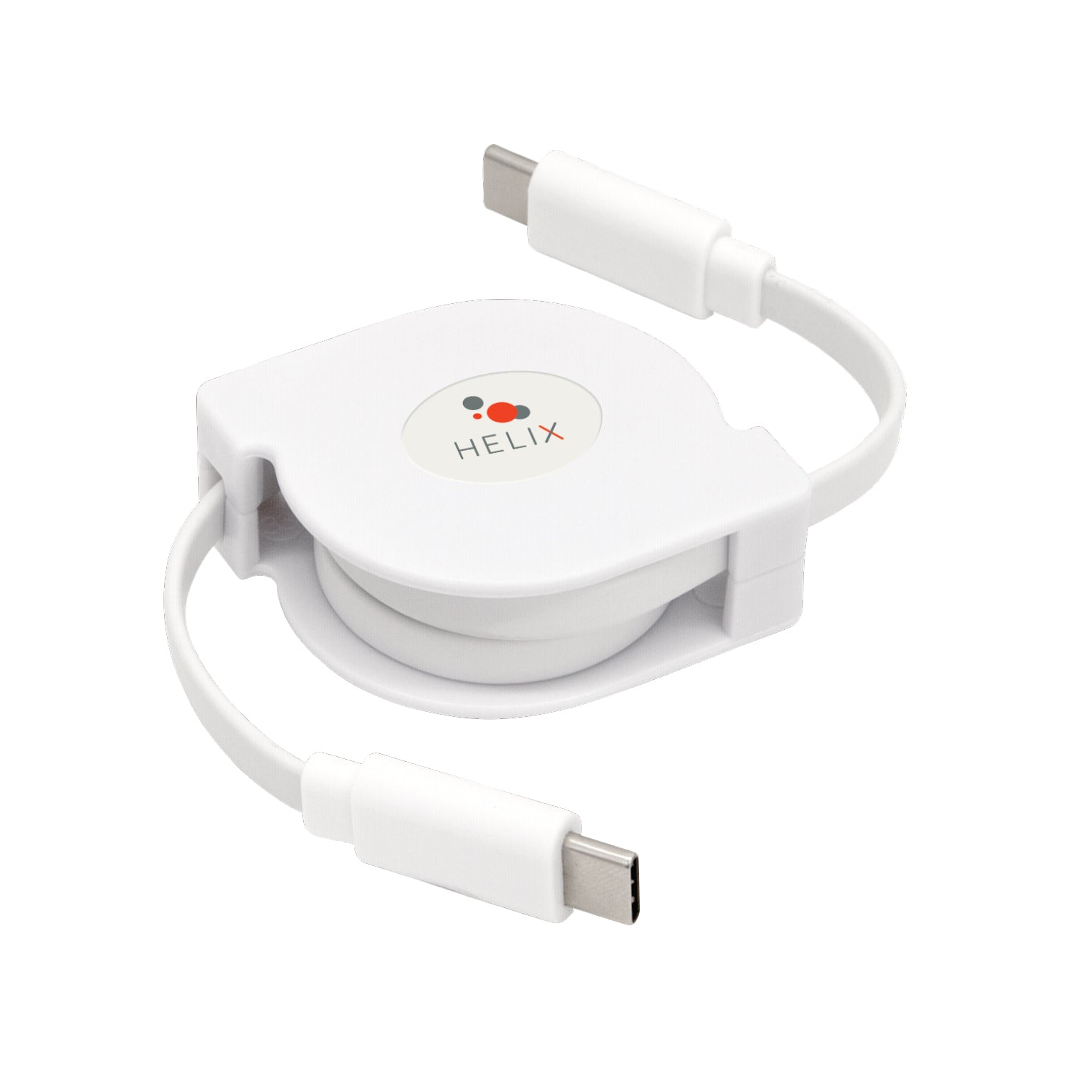 Helix/Retrak Retractable USB-C to USB-C Cable