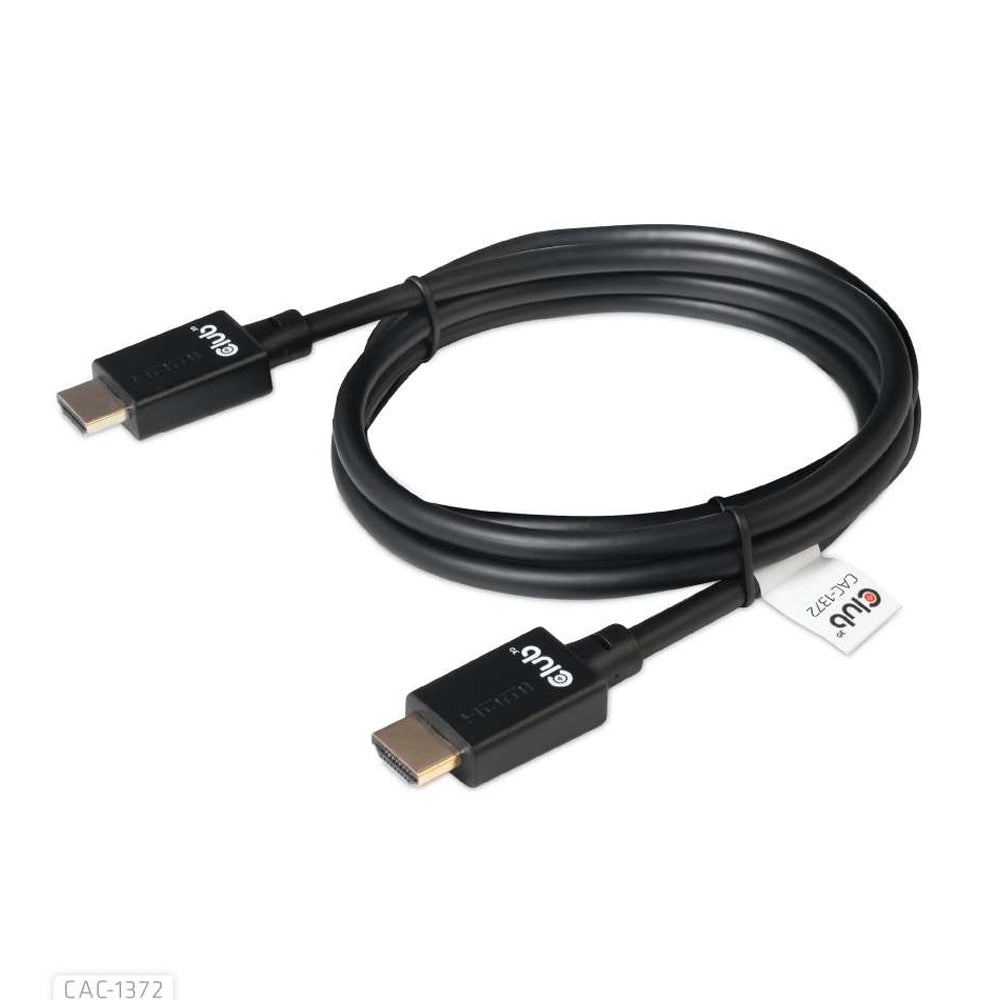 Club3D CAC1372 HDMI 2.1 Male to HDMI 2.1 Male Ultra High Speed 4K120HZ 8K60HZ 2m/6.56ft CERTIFIED