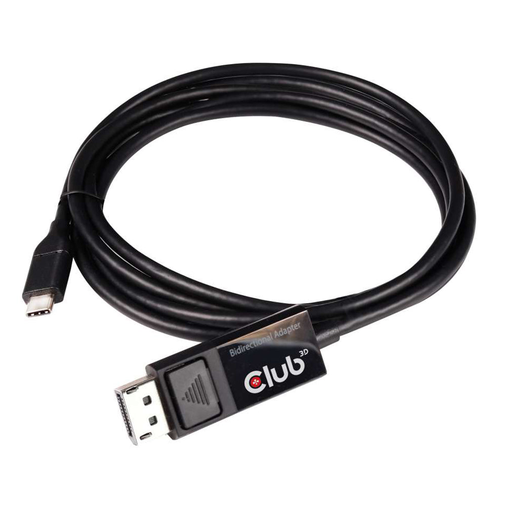 Club3D USB -C to DP 1.4 8K60Hz HDR 5.9ft Cable