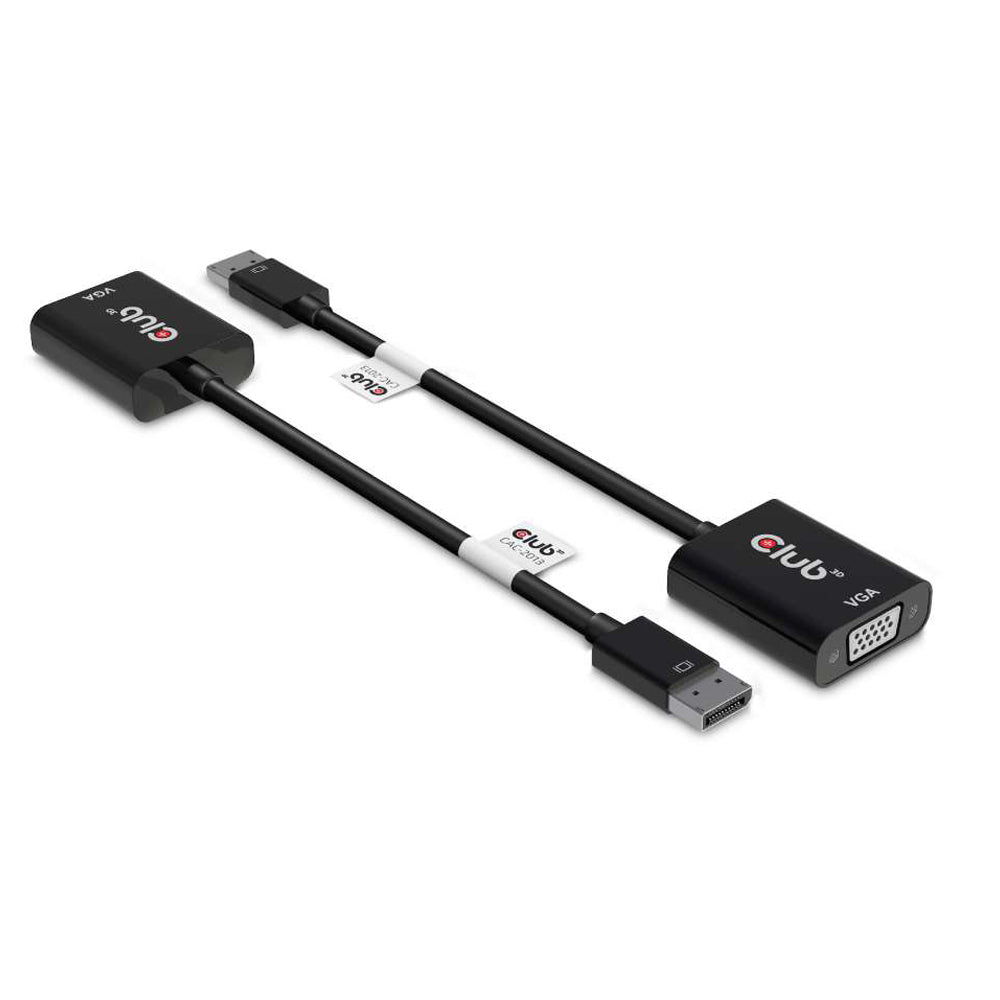 Club3D CAC2013 DisplayPort 1.1A Male to VGA Female Active Adapter