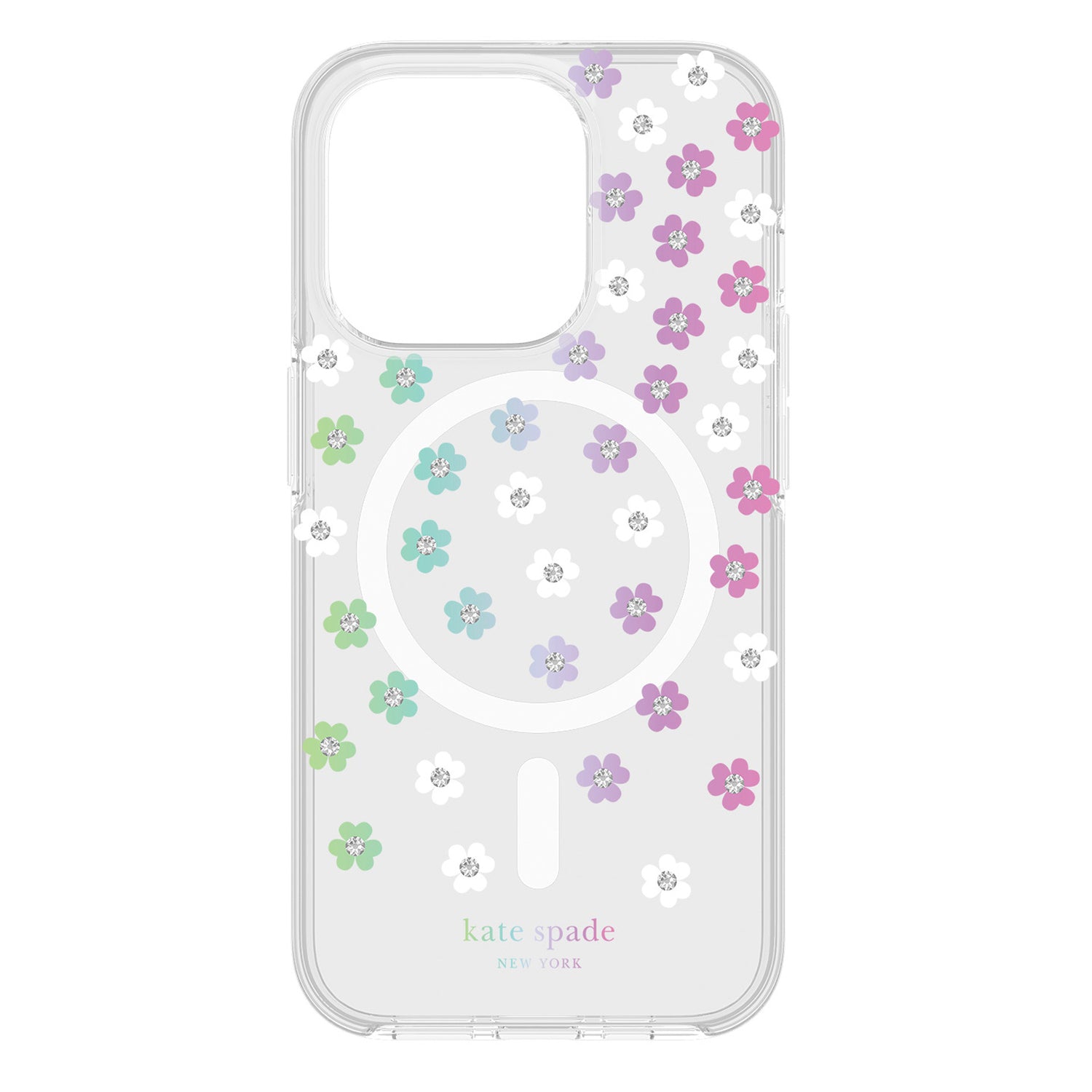 Kate Spade Protective Case for MagSafe iPhone 15 Pro - Scattered Flowers