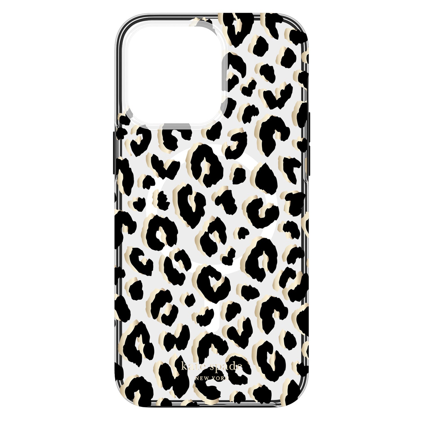 Kate Spade Protective Case for MagSafe iPhone 15 Pro Max City Leopard