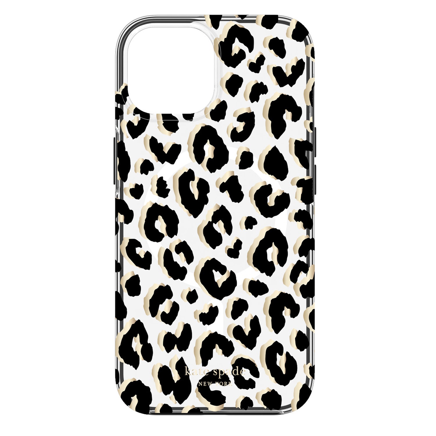Kate Spade Protective Case for MagSafe iPhone 15/14/13 - City Leopard