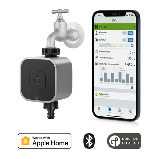 Eve Aqua - Smart Water Controller with Apple HomeKit Technology