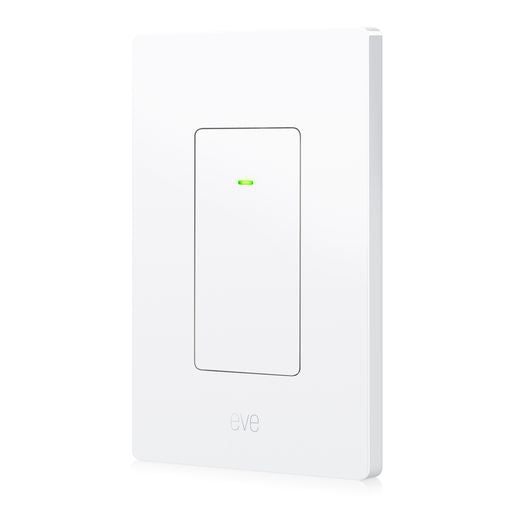 Eve Light Switch Connected Wall Switch with Apple HomeKit technology