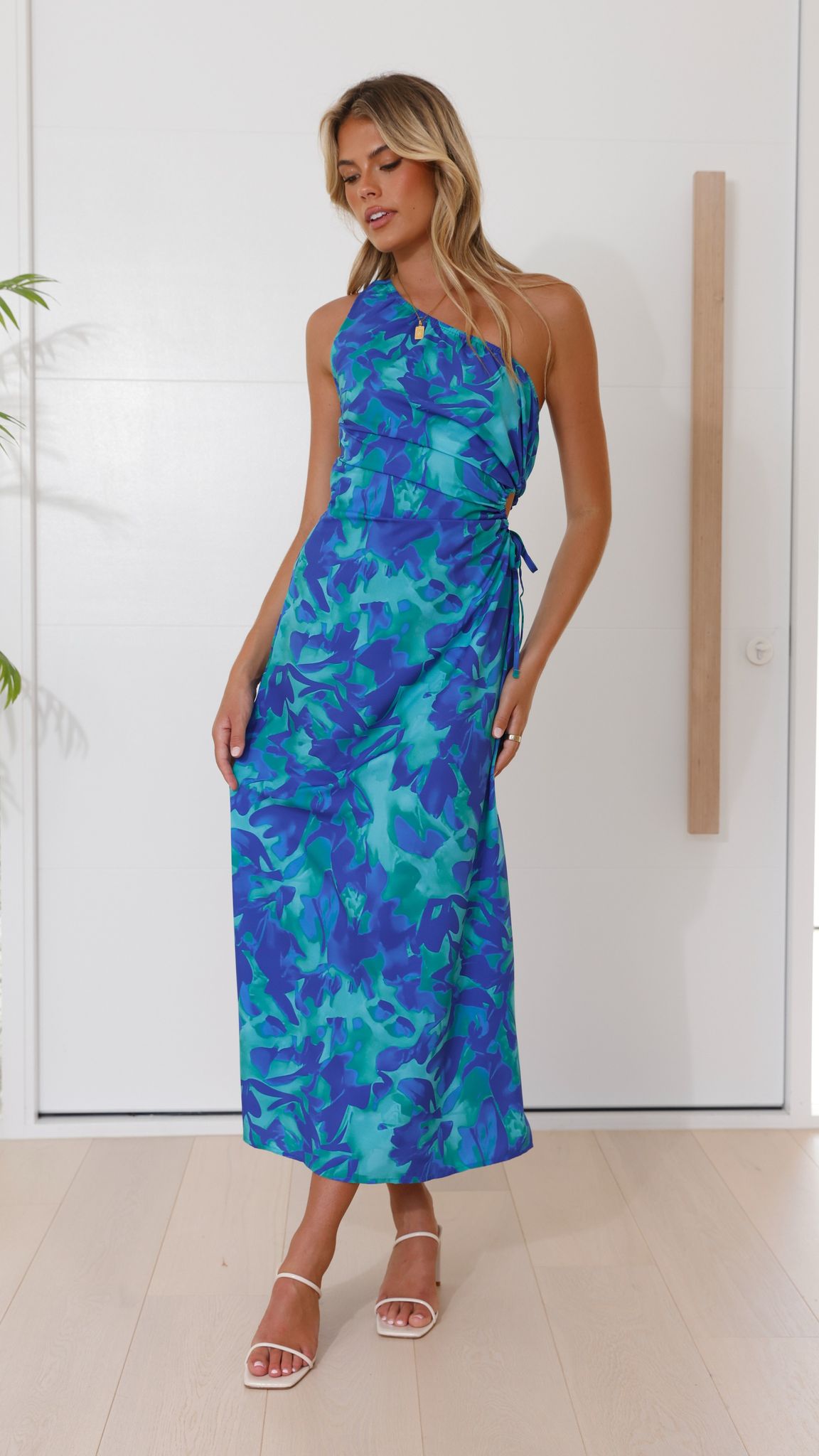 Percy Maxi Dress - Blue