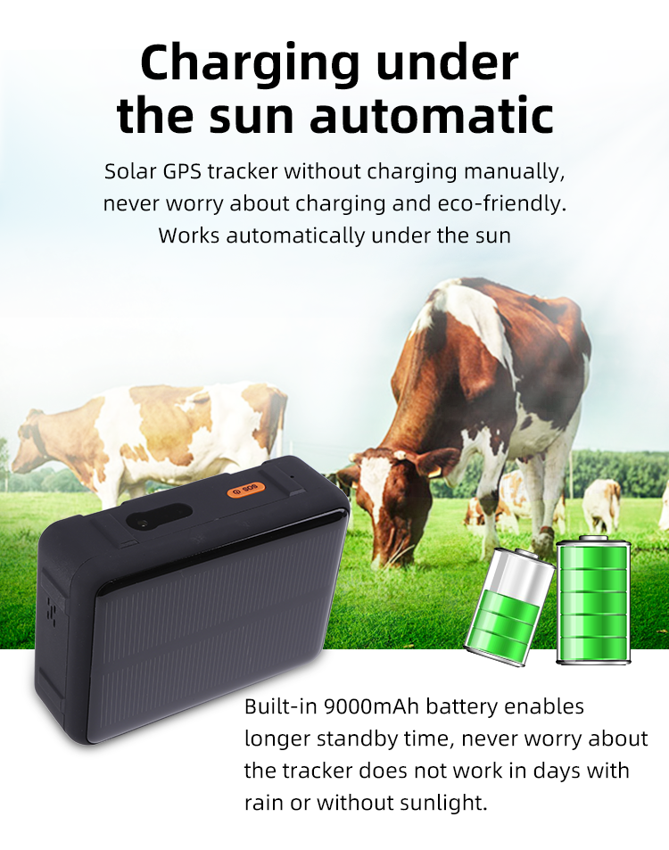 4g solar gps tracker v44