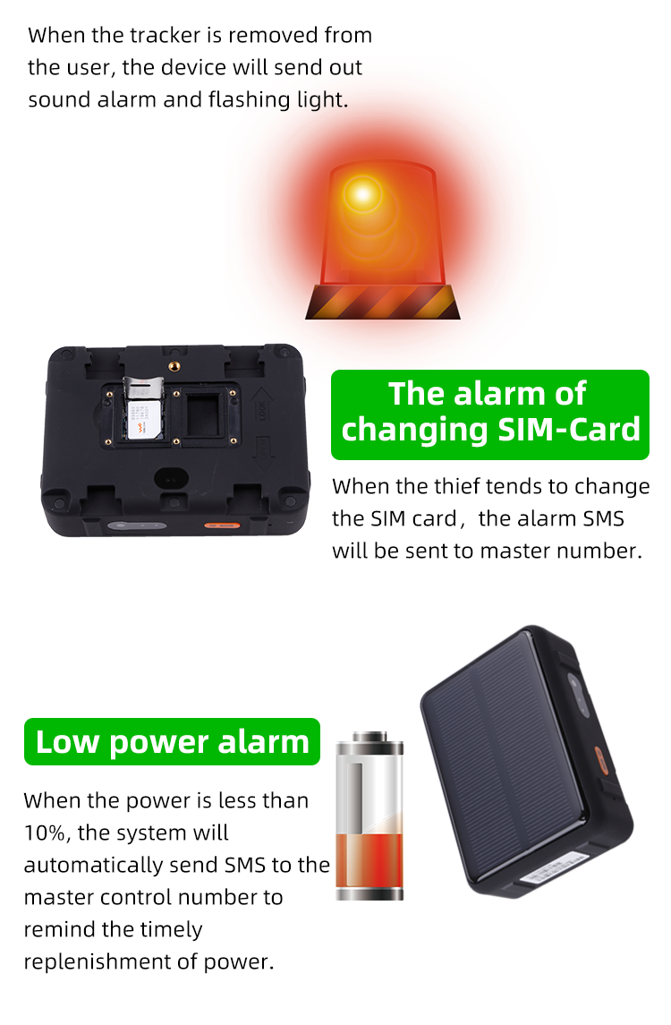 4g solar gps tracker v44