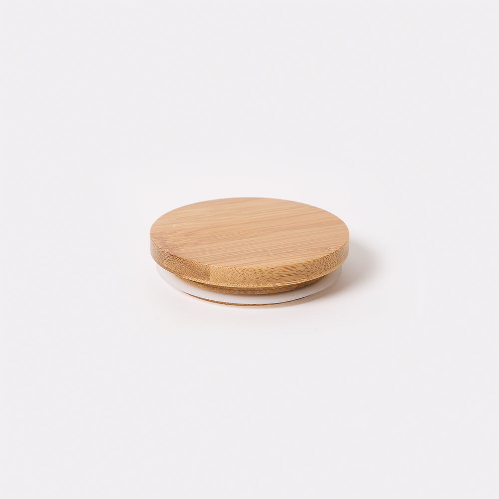 Bamboo Mason Jar Lid