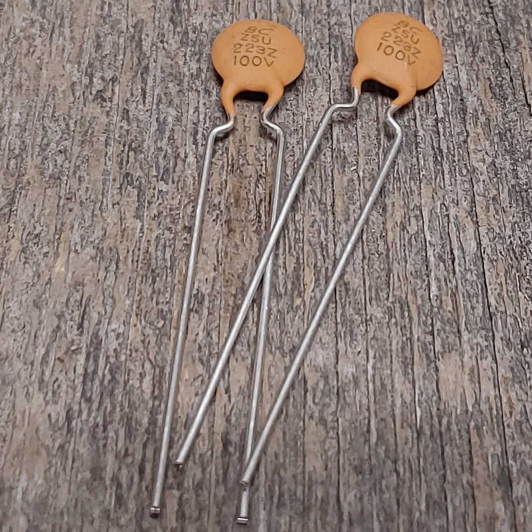 Mojotone Ceramic Disc Capacitor (.022uf or .047uf) pack of 2