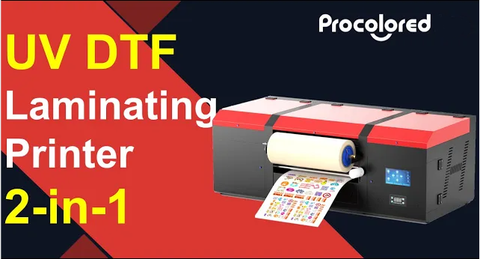 UV DTF Laminating Printer 2-in-1