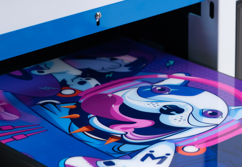 UV printer print bed/platform