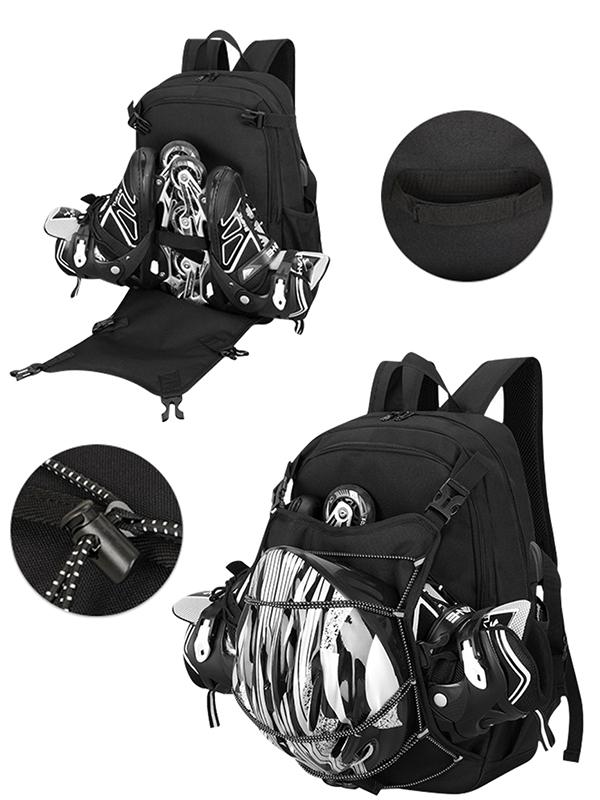 Skate helmet backpack