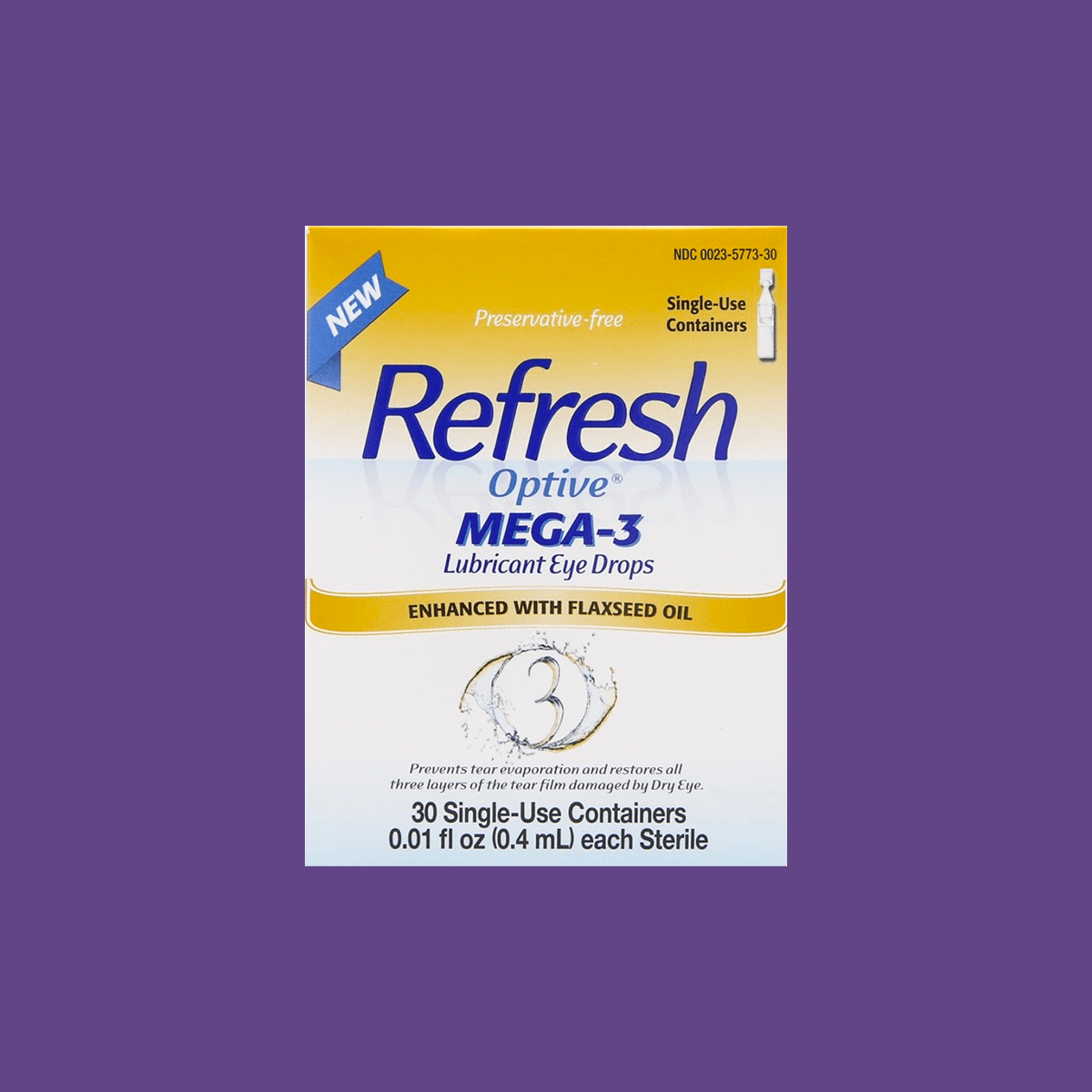 REFRESH OPTIVE MEGA-3 ( 0.4mL Vials)