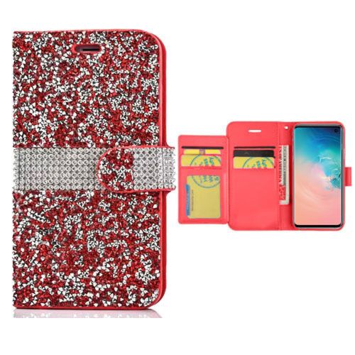 Galaxy S10 PLUS DIAMOND CRYSTAL WALLET CASES