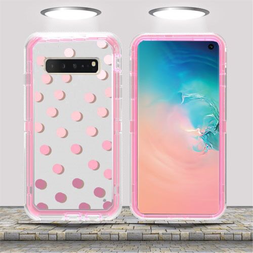 Galaxy S10 PLUS PATTERN DESIGN TRANSPARENT PROTECTIVE CASES