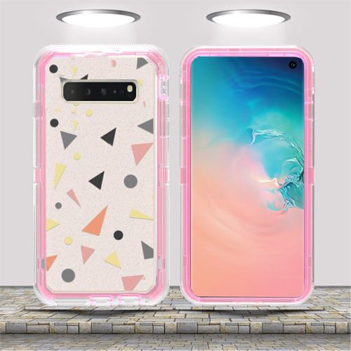 Galaxy S10 PLUS PATTERN DESIGN TRANSPARENT PROTECTIVE CASES