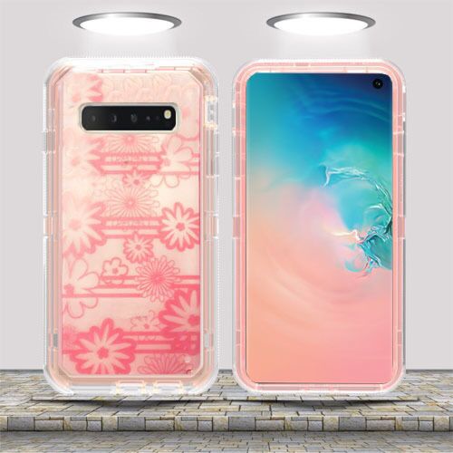 Galaxy S10 PLUS PATTERN DESIGN TRANSPARENT PROTECTIVE CASES