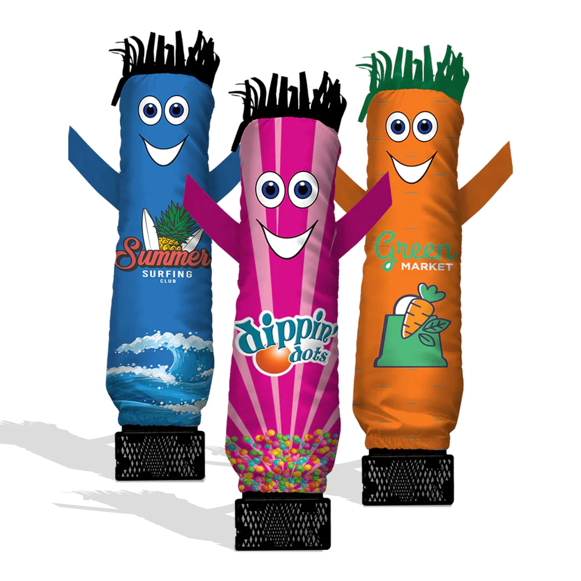  Custom Mini Air Dancers® Inflatable Tube Man Set 