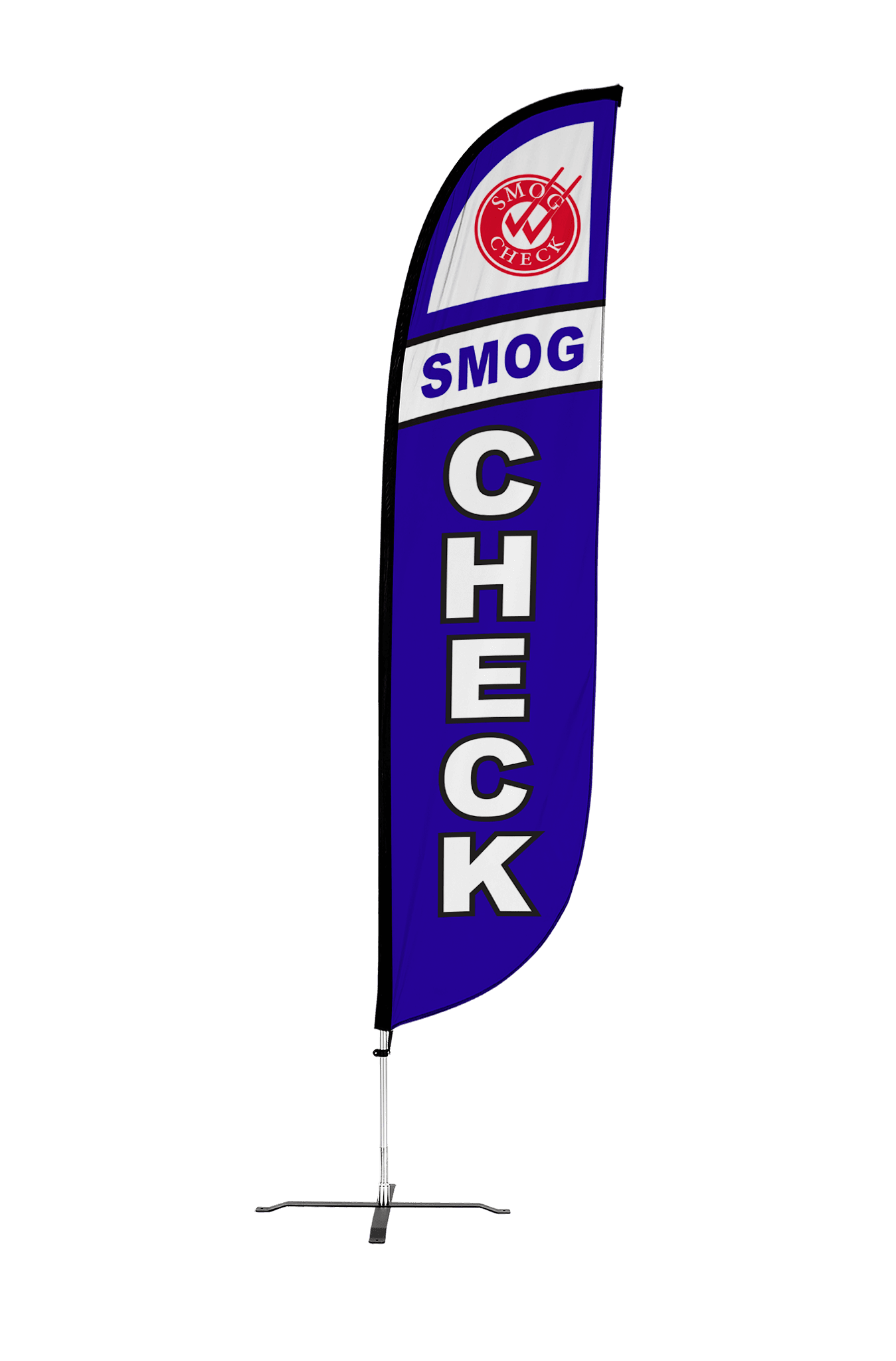  Smog Check Feather Flag 