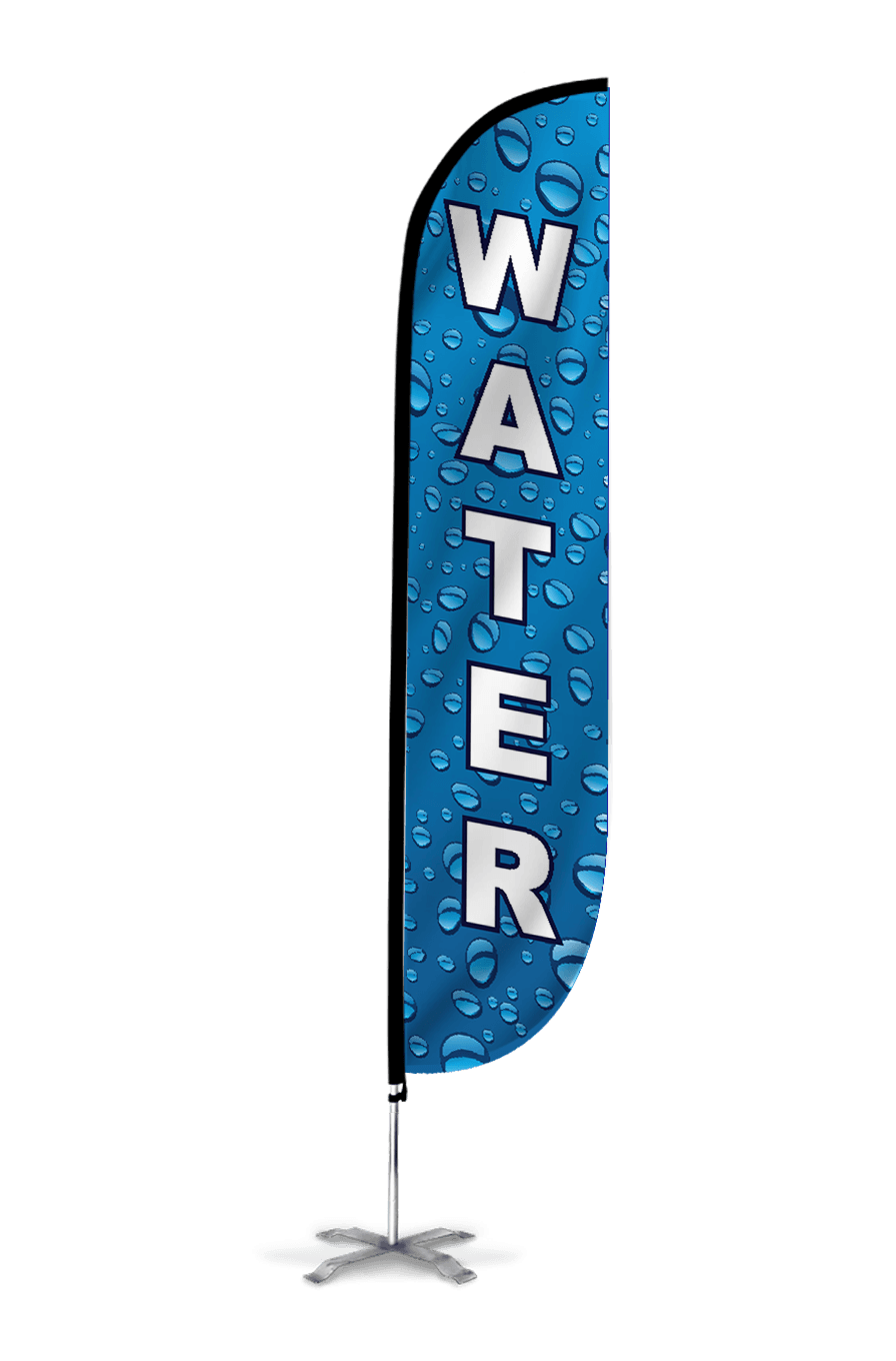  Water Feather Flag Blue 