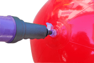 Balloon Double-Action Hand Pump With Tips