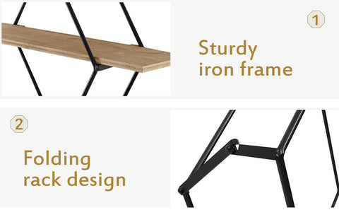 sturdy iron frame