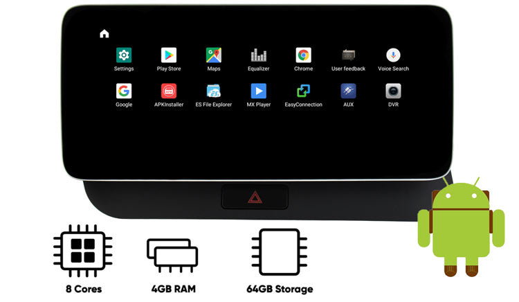 Audi Q5 android navigation GPS with 4GB ram 64GB ROM