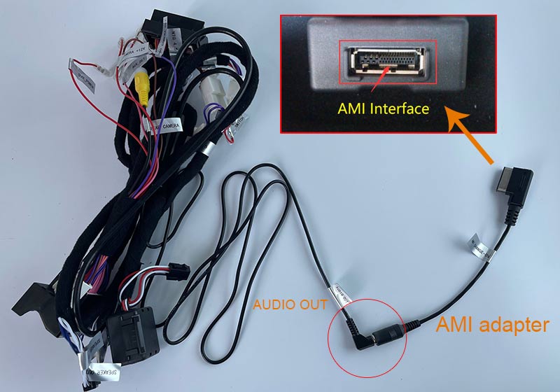 AMI cable connection