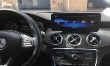 Mercedes Benz GLA CLA A G navigation GPS install-11