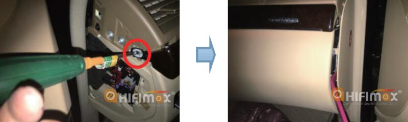 Mercedes Benz S W221 W216 CL navigation Installation 03-04