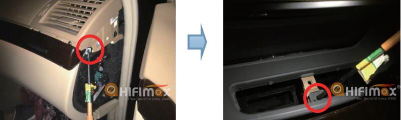 Mercedes Benz S W221 W216 CL navigation Installation 05-06