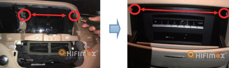 Mercedes Benz S W221 W216 CL navigation Installation 11-12