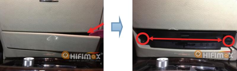 Mercedes Benz S W221 W216 CL navigation Installation 13-14