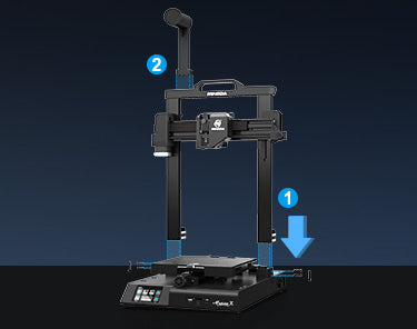 MINGDA Magician X 230*230*260mm  New Arrival Free Leveling 3D Printer(图32)