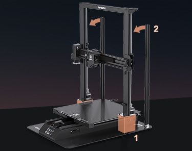 MINGDA Magician Pro 400*400*400mm New Arrival Free Leveling 3D Printer(图31)