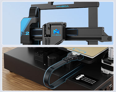 MINGDA Magician X2 New Arrival One-Click Auto Leveling 3D Printer(图20)