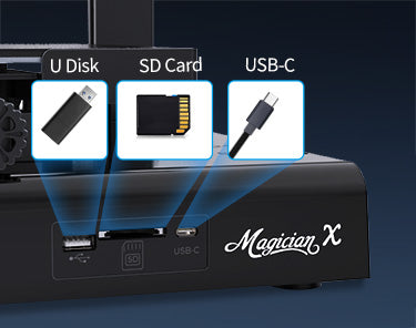 MINGDA Magician X 230*230*260mm  New Arrival Free Leveling 3D Printer(图41)