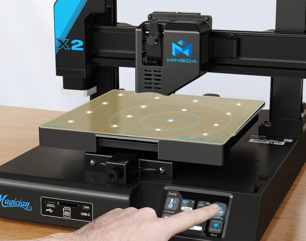 MINGDA Magician X2 New Arrival One-Click Auto Leveling 3D Printer(图4)