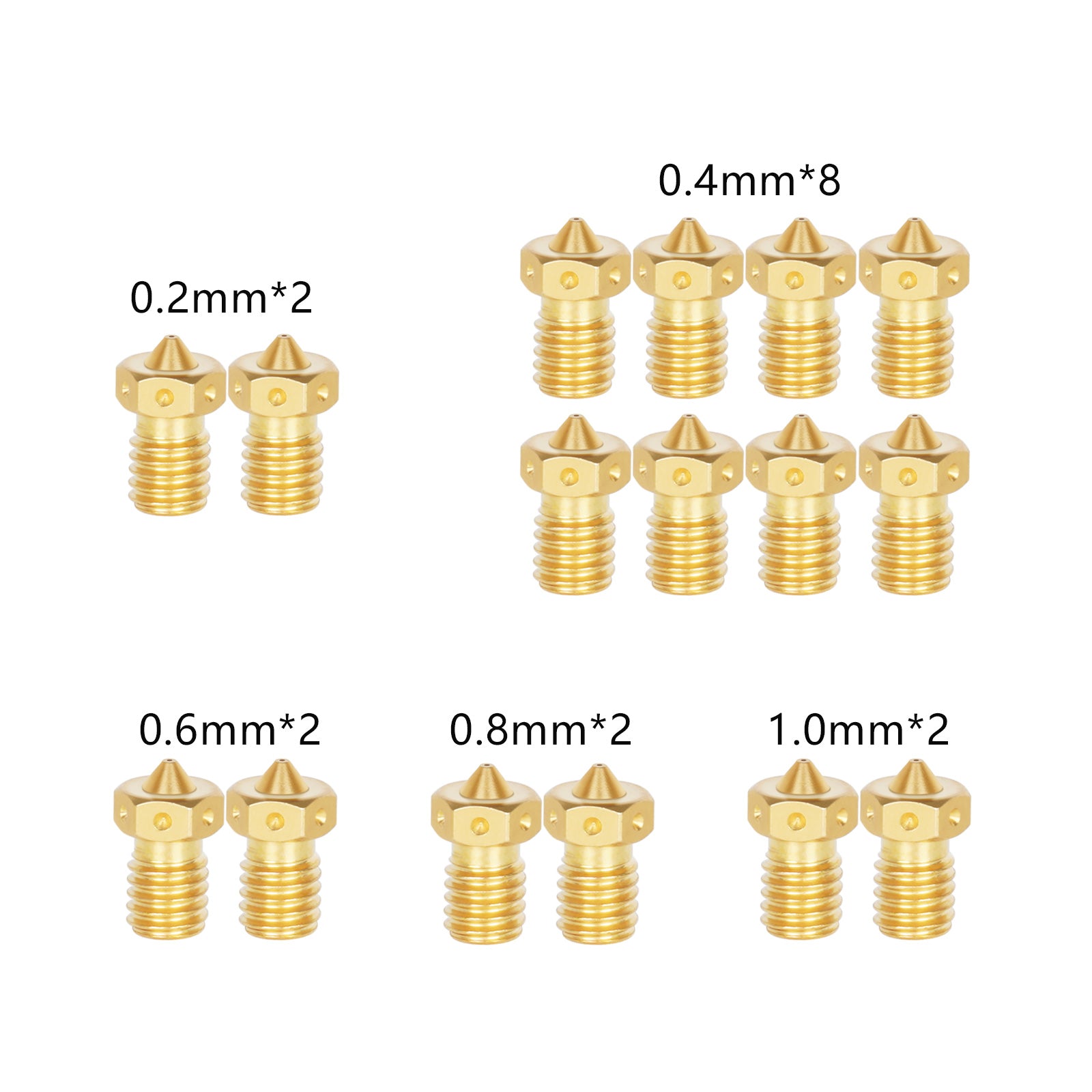 16Pcs  V6 Nozzle Print Head