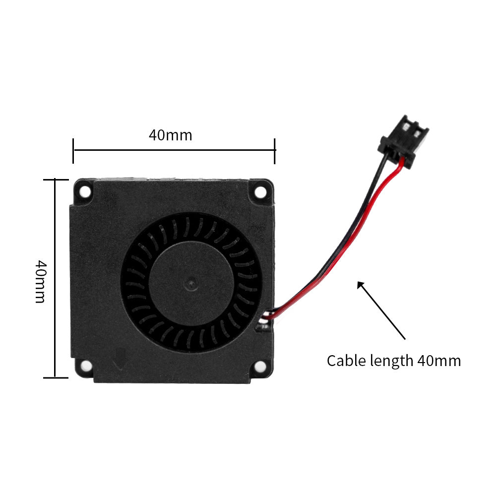 Turbofan 4010 cable length 40mm for Magician series 3D printer