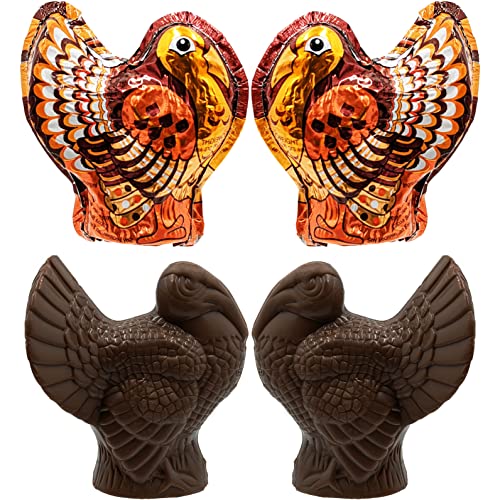 Thanksgiving Dark Chocolate Turkey Shaped