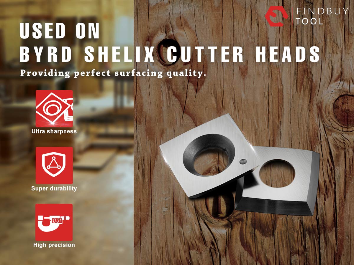 Inserção de carboneto para a cabeça do cortador de Shelix