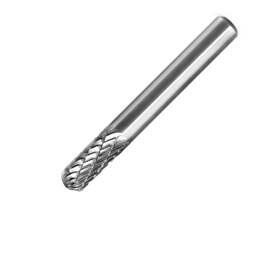 Carbide Burr C0616M06 Cylinderical Ball Nose OMNI Range Head D 6 X 16mm, 6mm Shank, 50mm Full Length