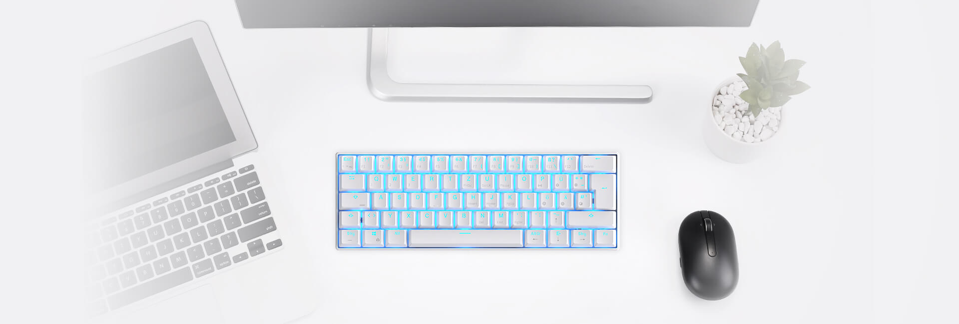 Bluetooth 60% Mechanische Tastatur