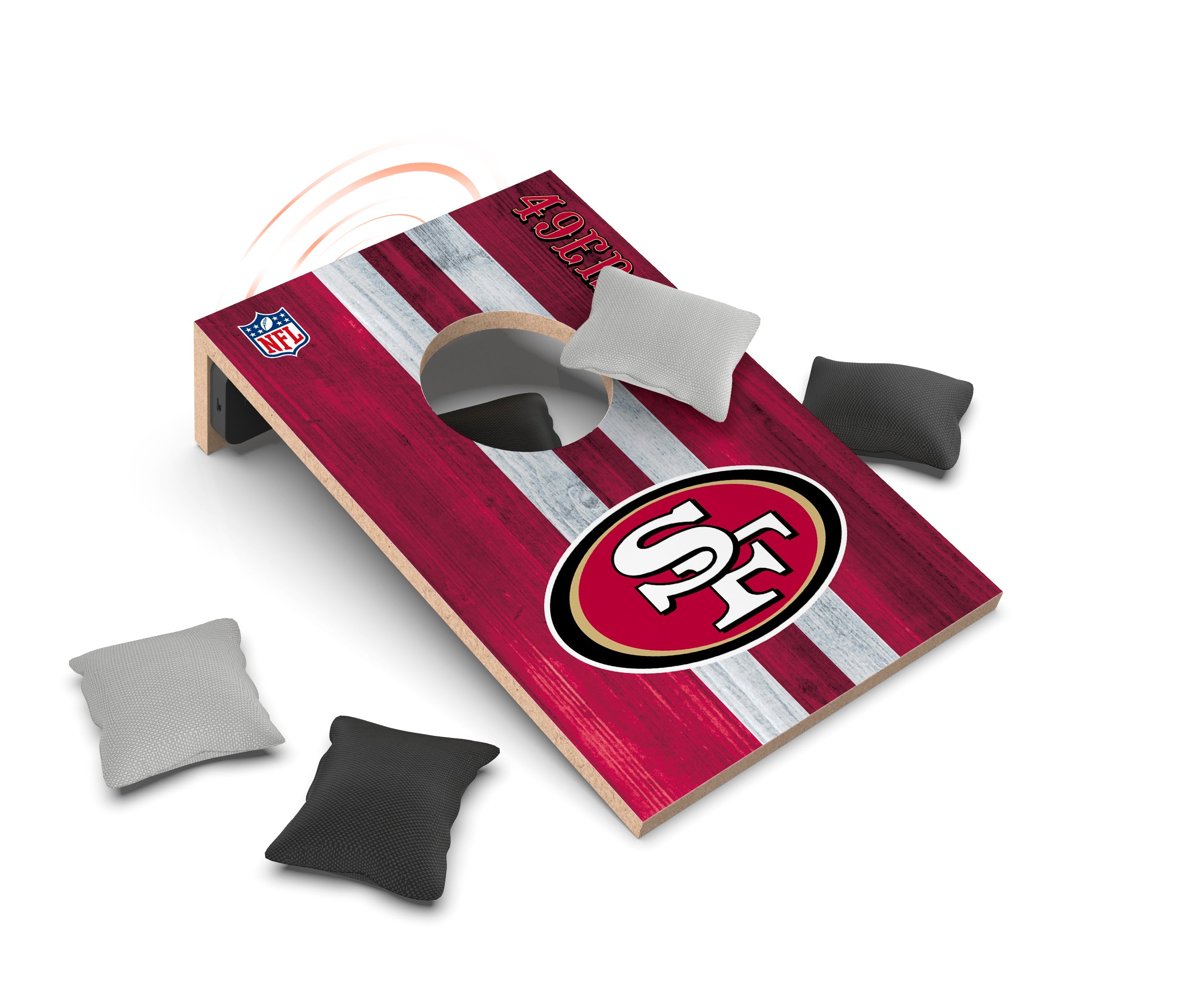 NFL Cornhole Game + Bluetooth Speaker