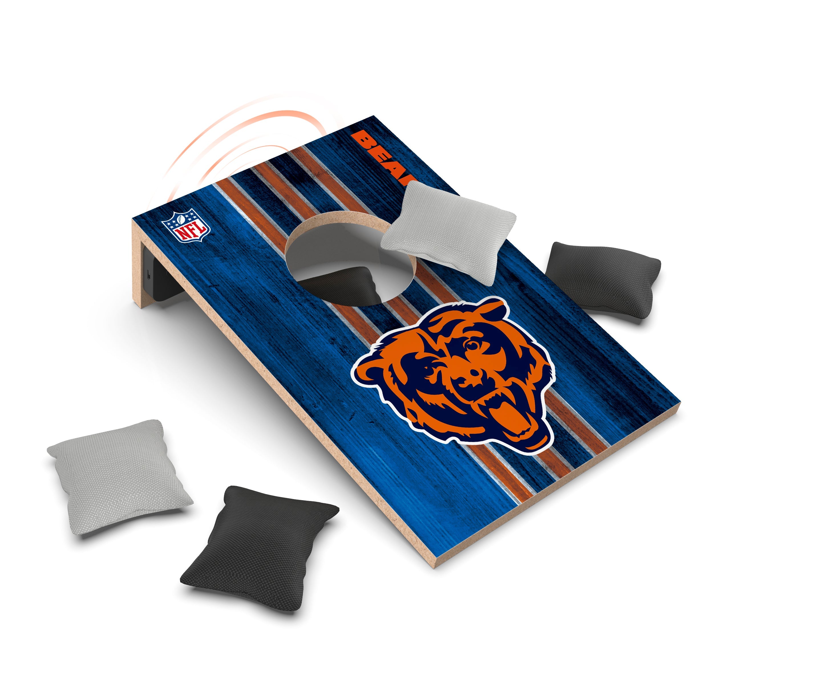 NFL Cornhole Game + Bluetooth Speaker