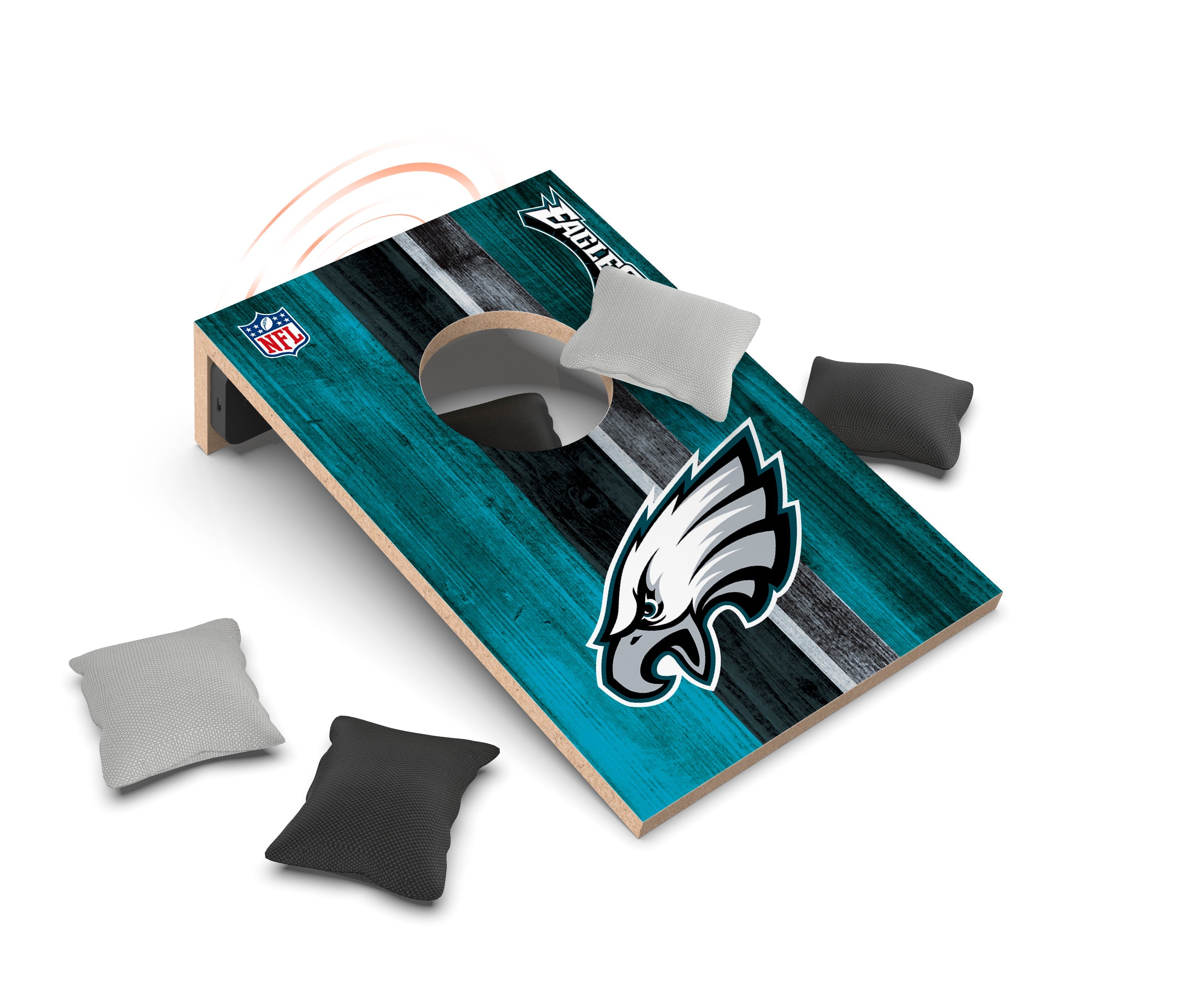 NFL Cornhole Game + Bluetooth Speaker