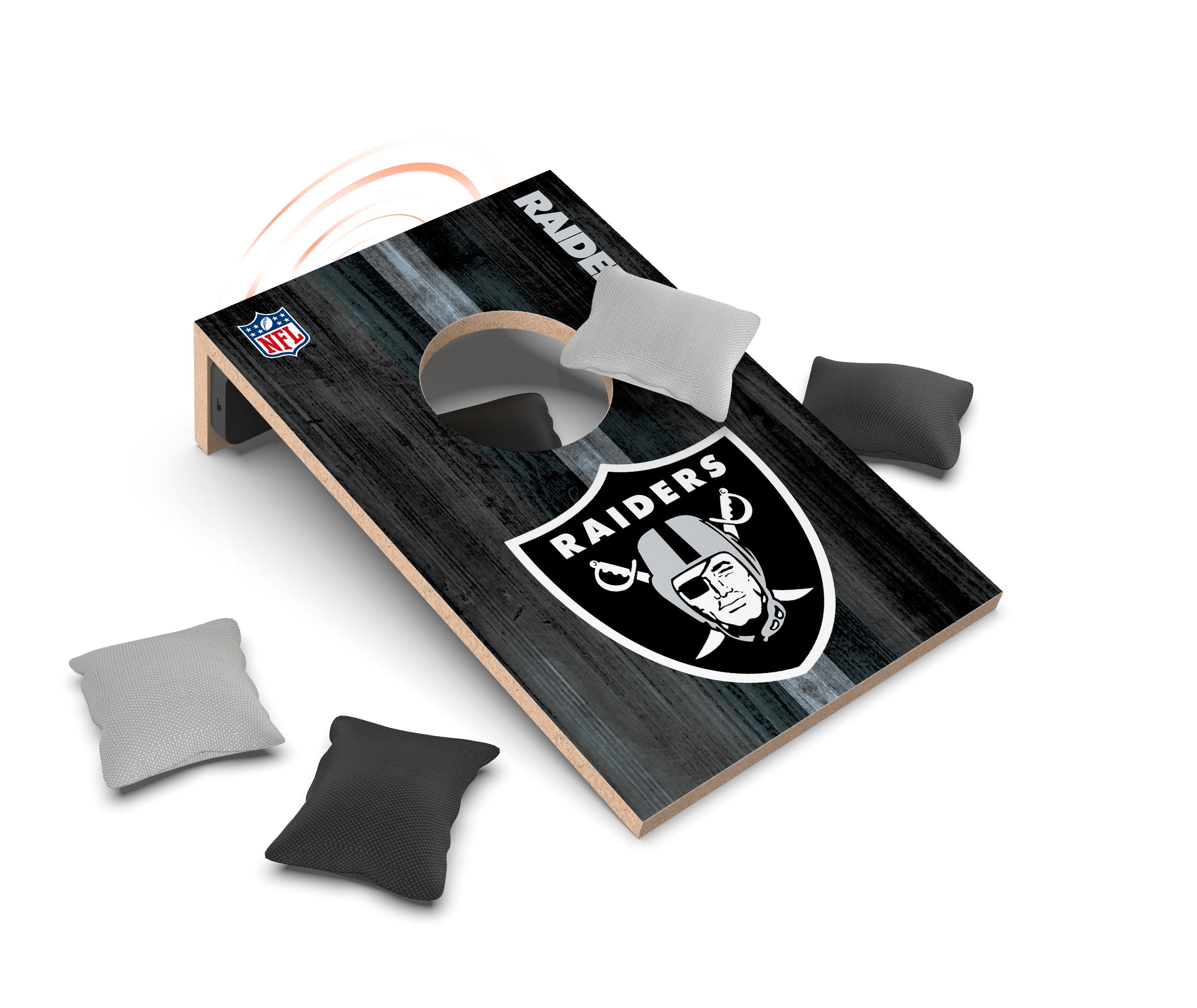 NFL Cornhole Game + Bluetooth Speaker